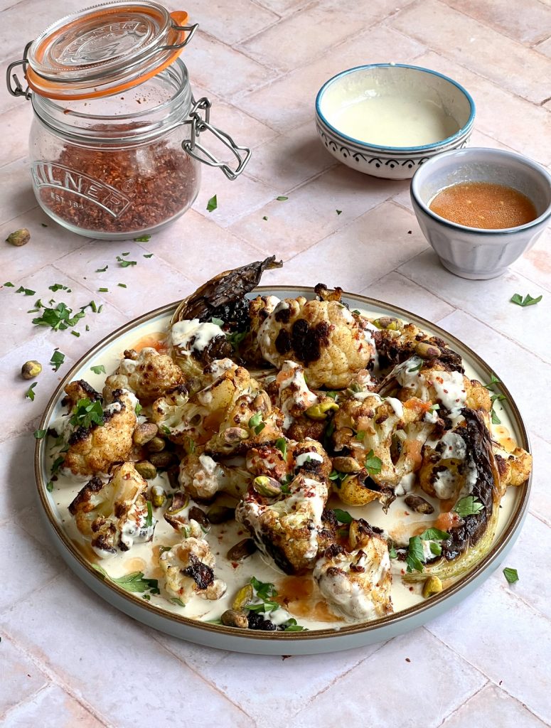 Roasted Cauliflower Salad