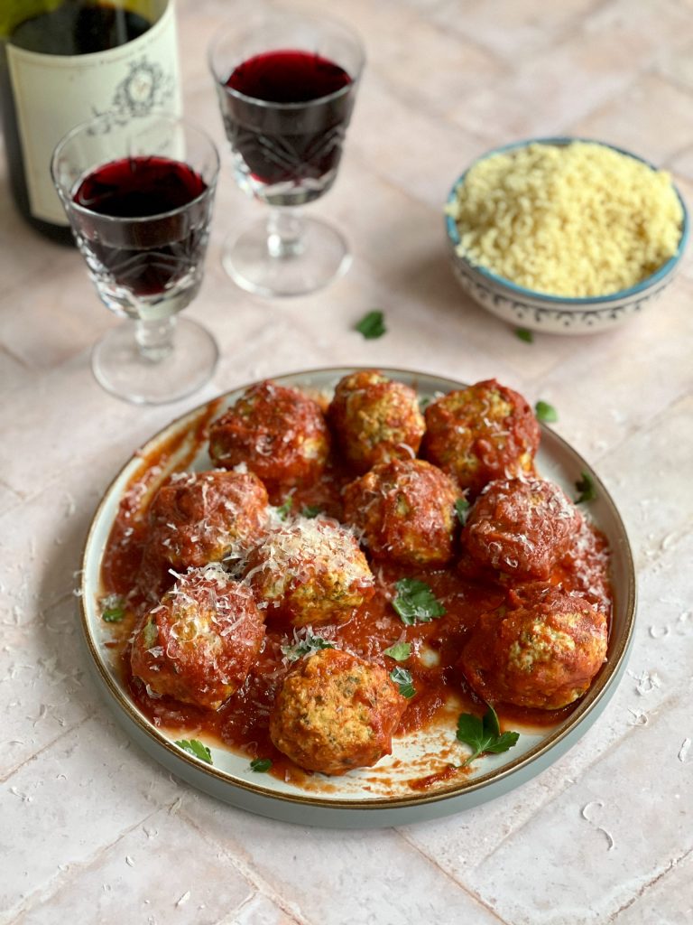 Herby Chicken Meatballs Herby Chicken Meatballs