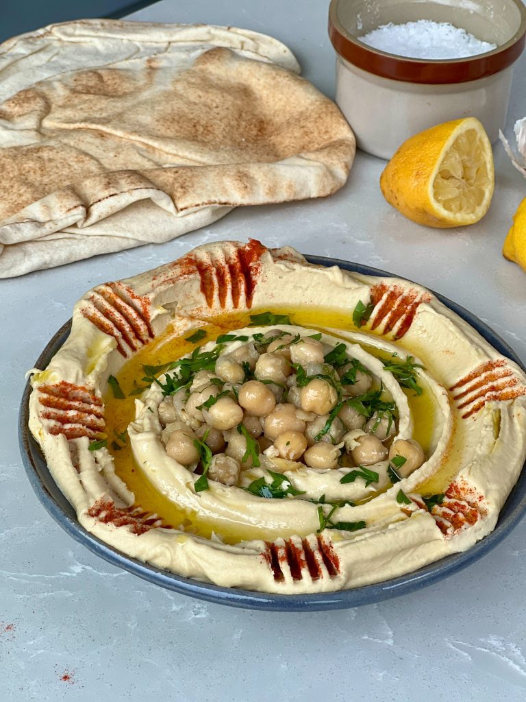 Palestinian Style Hummus