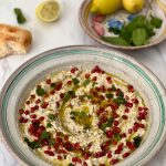 Moutabal – creamy aubergine dip