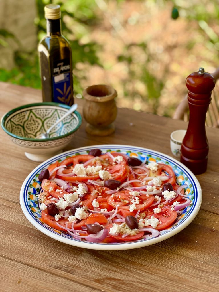 Tomato and Feta Salad Tomato and Feta Salad
