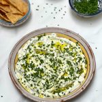 Cream cheese and chive dip