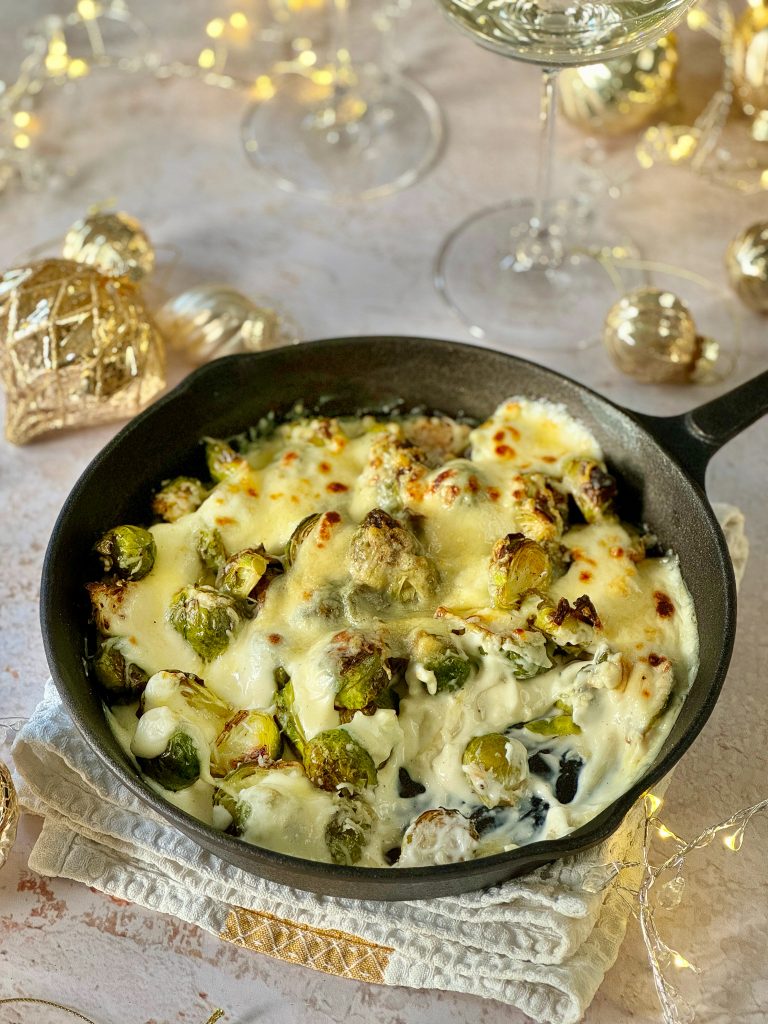 Cheesy Sprout Gratin