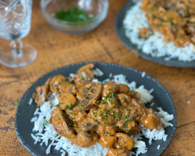 Mushroom Stroganoff