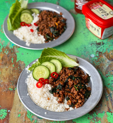 Korean Style Chilli Beef Stir Fry